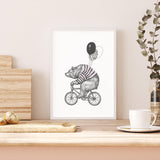 Bear on Bike mood picture