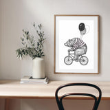 Bear on Bike mood picture