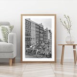 Bicycles on Bridge mood picture