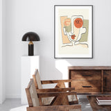 Cubism Portrait IV mood picture