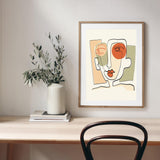 Cubism Portrait IV mood picture