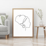 Line Art Silhouette mood picture