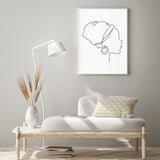 Line Art Silhouette mood picture