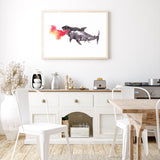 Shark out of Water mood picture