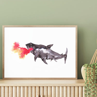 Shark out of Water mood picture