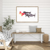 Shark out of Water mood picture