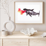 Shark out of Water mood picture