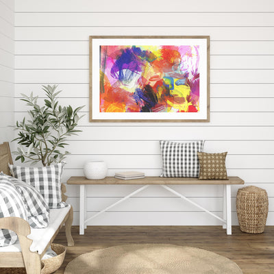 Colourful Brushstrokes mood picture