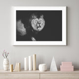 Lion Walking into Frame mood picture