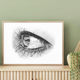 Sketch of Eye mood picture