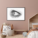 Sketch of Eye mood picture