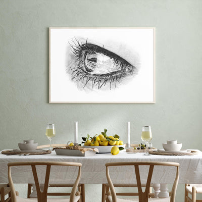 Sketch of Eye mood picture