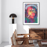 Portrait of Modern Ape mood picture