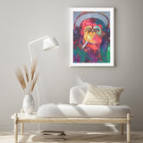 Portrait of Modern Ape mood picture