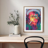 Portrait of Modern Ape mood picture