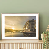 Winter Sun in Drammen mood picture