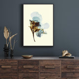 Hydrangea on Yellow mood picture