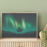 Aurora and the Tree mood picture