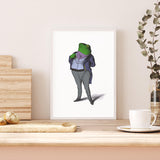 Frog in a Scarf mood picture