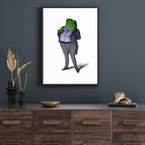 Frog in a Scarf mood picture