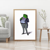 Frog in a Scarf mood picture