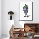 Frog in a Scarf mood picture