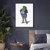 Frog in a Scarf mood picture