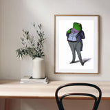 Frog in a Scarf mood picture