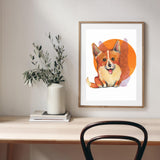 Sweet Orange Puppy Love mood picture