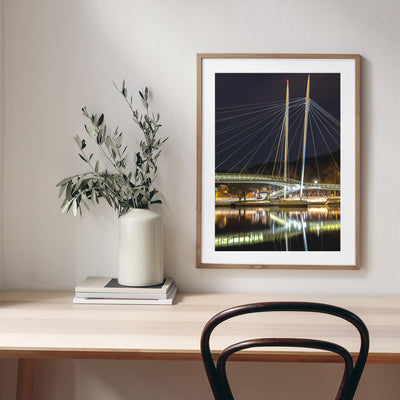 Drammen Bridge mood picture