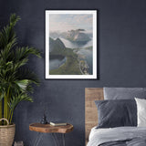 Lofoten Aerial mood picture