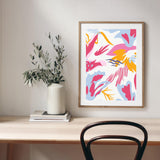 Abstract Botanical mood picture