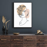 Floral one Line Female II mood picture