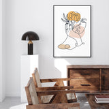 Floral one Line Female III mood picture