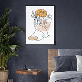 Floral one Line Female III mood picture