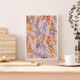 Autumn Flower Abstract mood picture