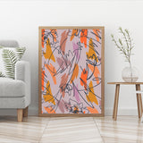 Autumn Flower Abstract mood picture