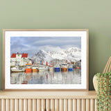 Fishing in Henningsvaer mood picture