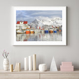 Fishing in Henningsvaer mood picture