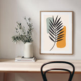 Palms Away Illustration III mood picture