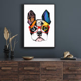 Hipster Dog mood picture