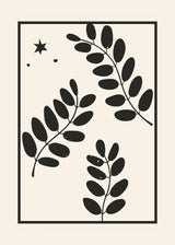 Art deco mono 50x70 cm