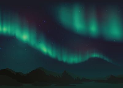 Aurora Illustration 50x70 cm