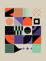 Bauhaus Tiles II 30x40 cm
