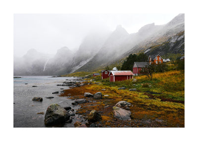 Bliss at lofoten 50x70 cm