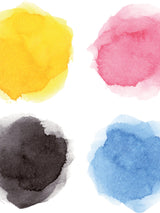 CMYK blur 30x40 cm