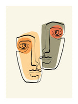 Cubism Portrait III 30x40 cm