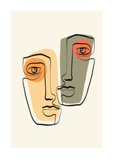 Cubism Portrait III 50x70 cm