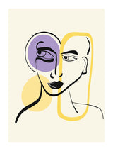 Cubism Portrait II 30x40 cm