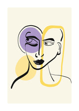 Cubism Portrait II 50x70 cm